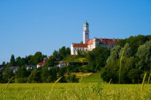 Schloss Kirchheim aus dem Südwesten